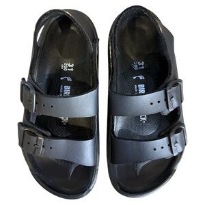 Birkenstock Black Milano EVA Sandals - Kids Size 31 (US 13) Waterproof
